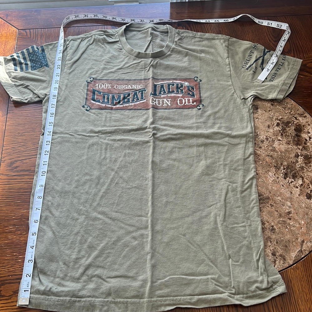 Grunt style medium t-shirt, army green